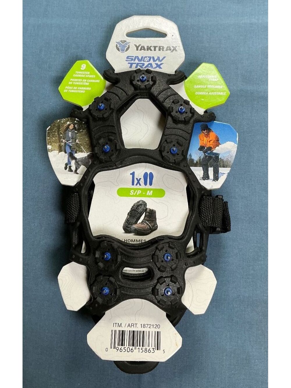 Snow Trax by Yaktrax Traction gear for shoes and boots Small-Medium New